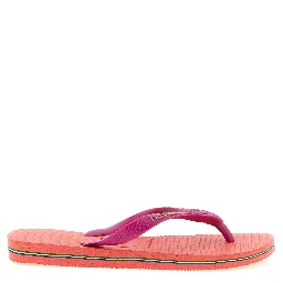 Fuchsia Rubber Slides