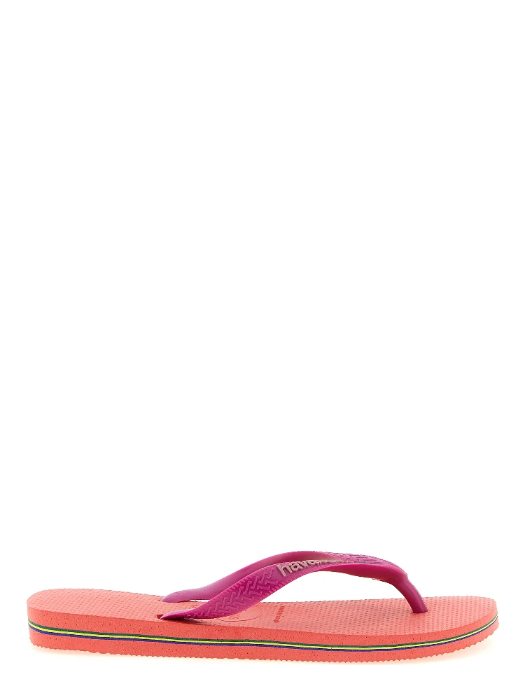 Fuchsia Rubber Slides