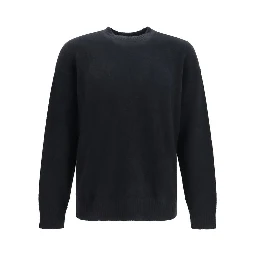 Black Cashmere Sweatshirt