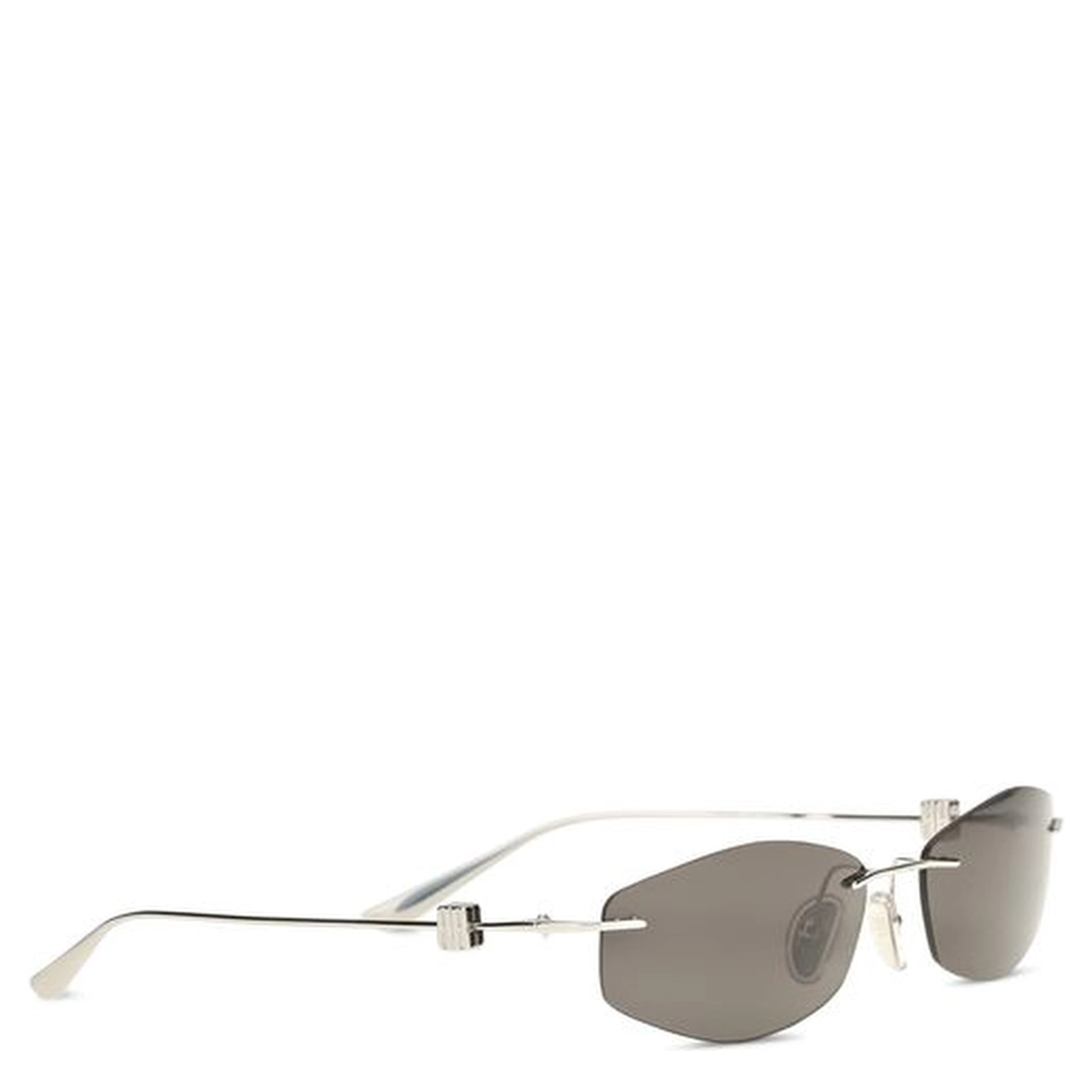 Silver Metal Sunglasses