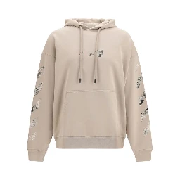 Beige Cotton Sweatshirt
