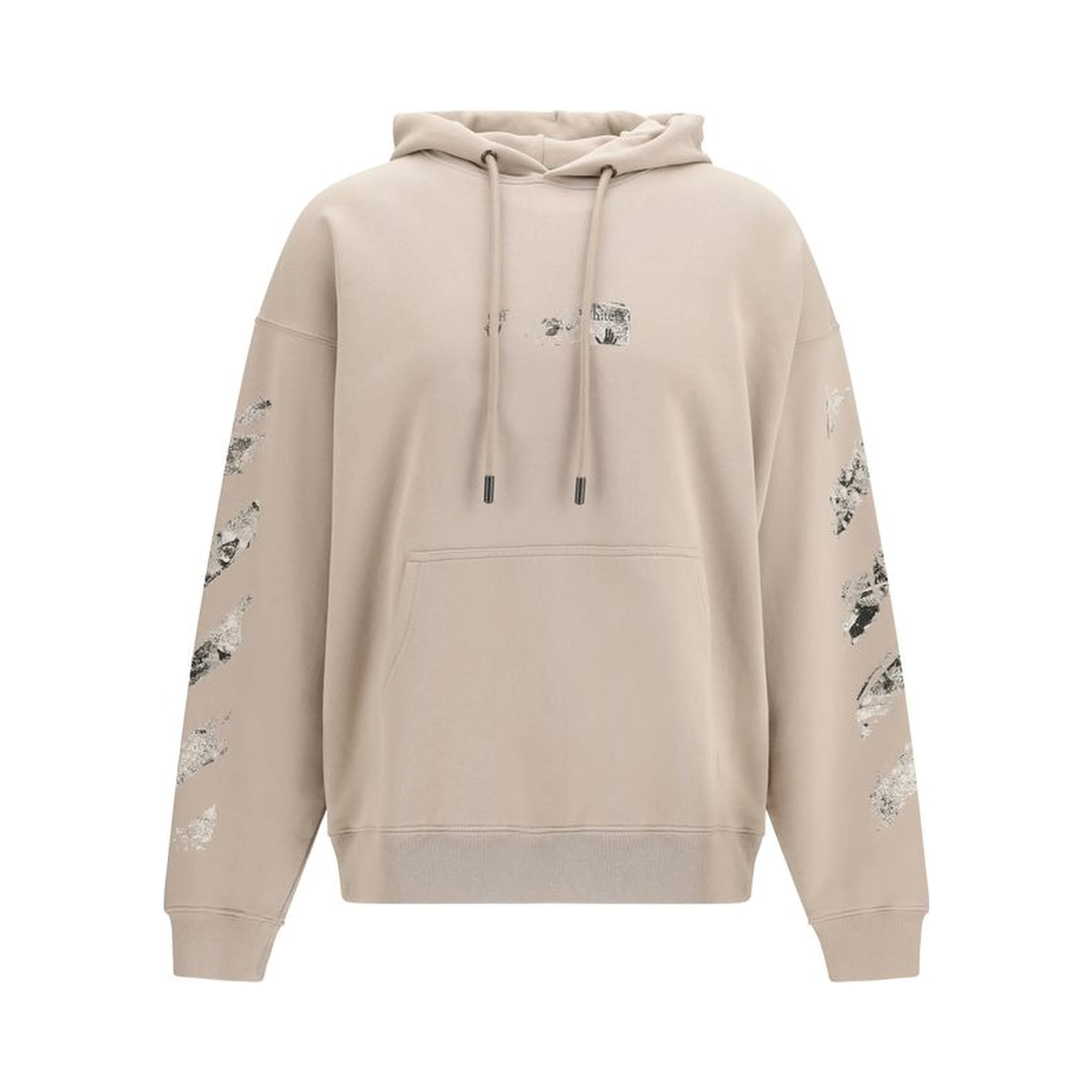 Beige Cotton Sweatshirt