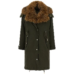 Bicolor Polyamide Parka