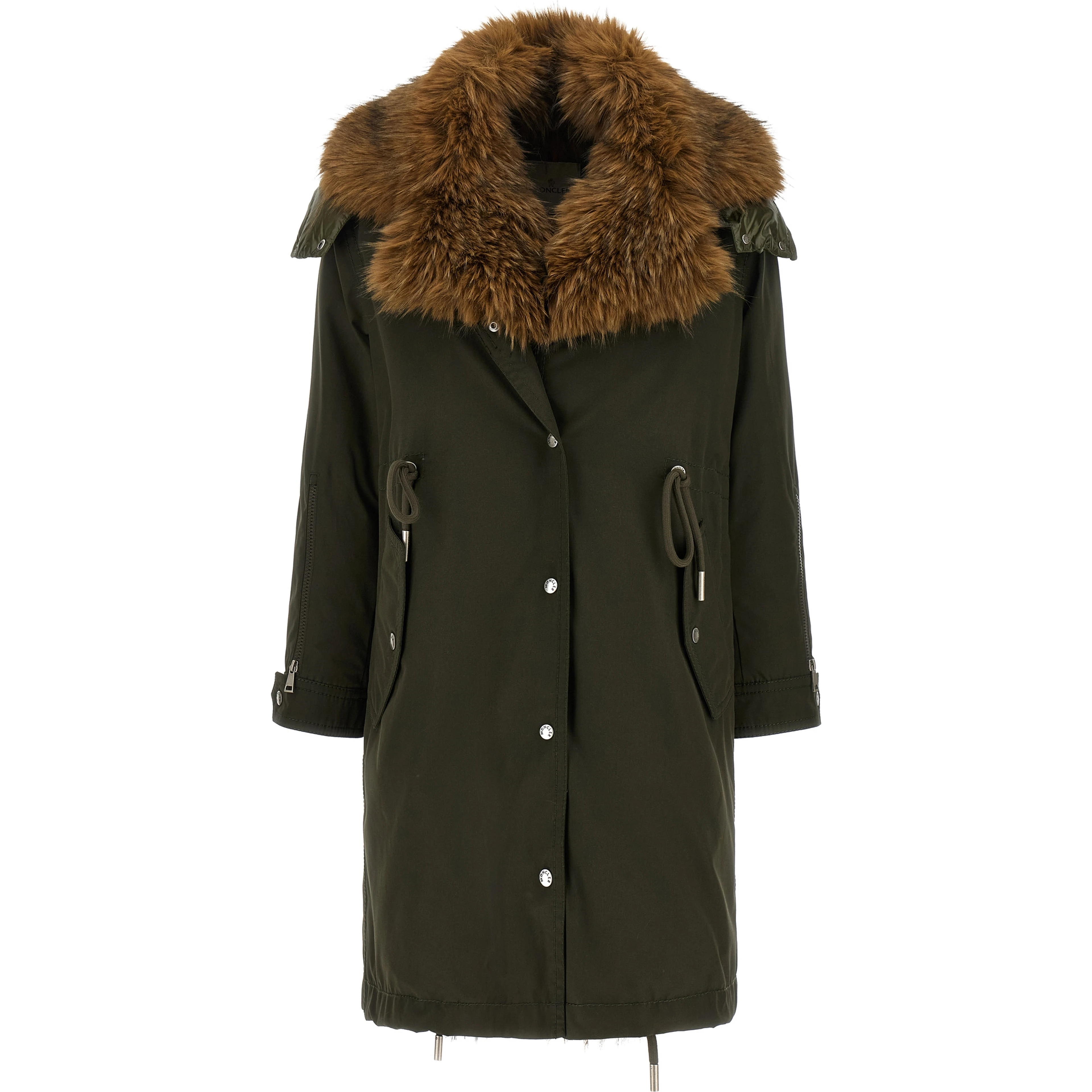 Bicolor Polyamide Parka