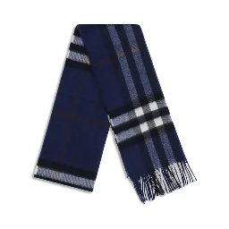 Blue Cashmere Scarf