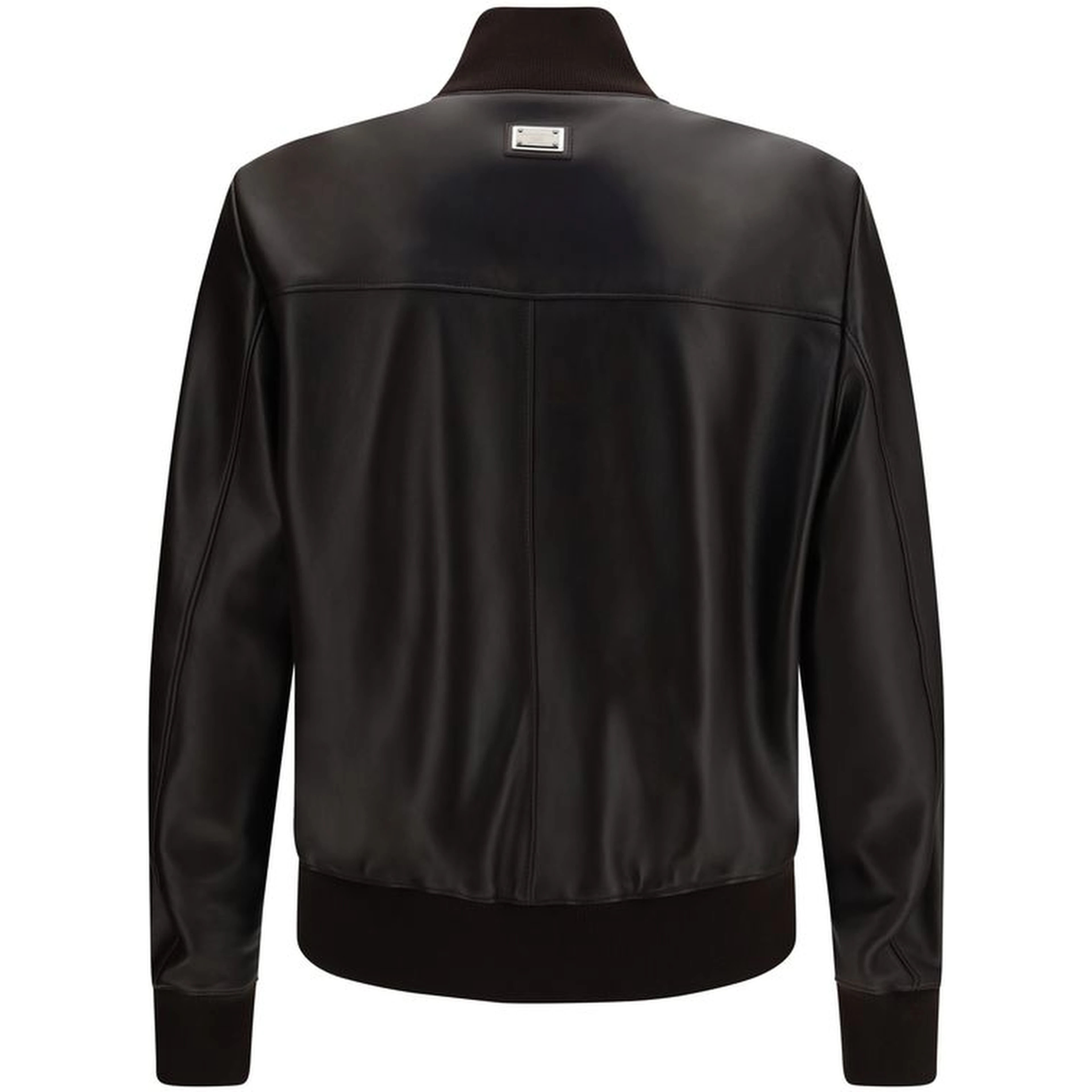 Brown Lamb Ovis Aries Aries Leather Jacket