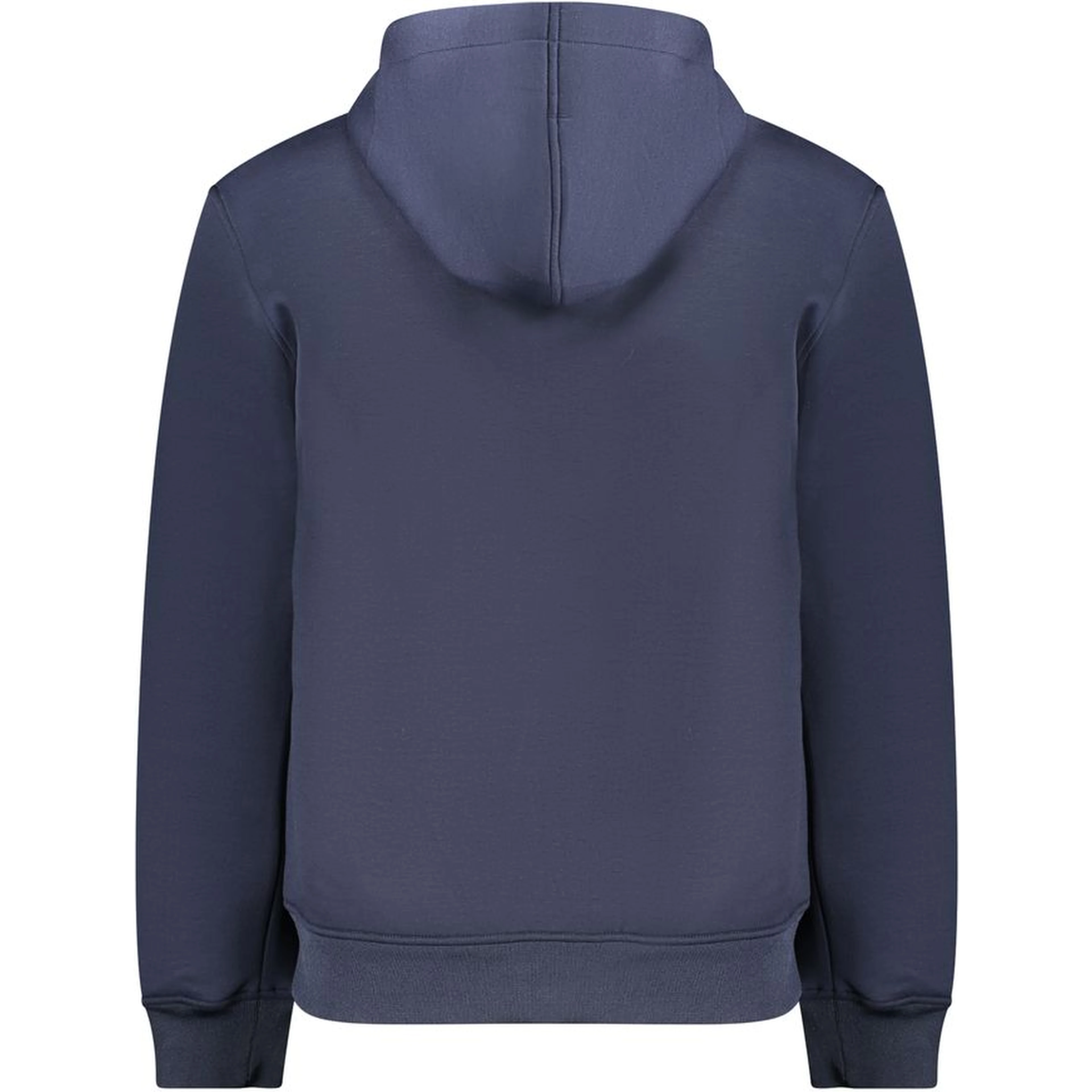 Blue Polyester Men Jacket