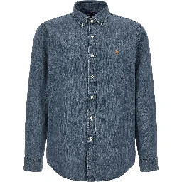 Blue Cotton Blouse