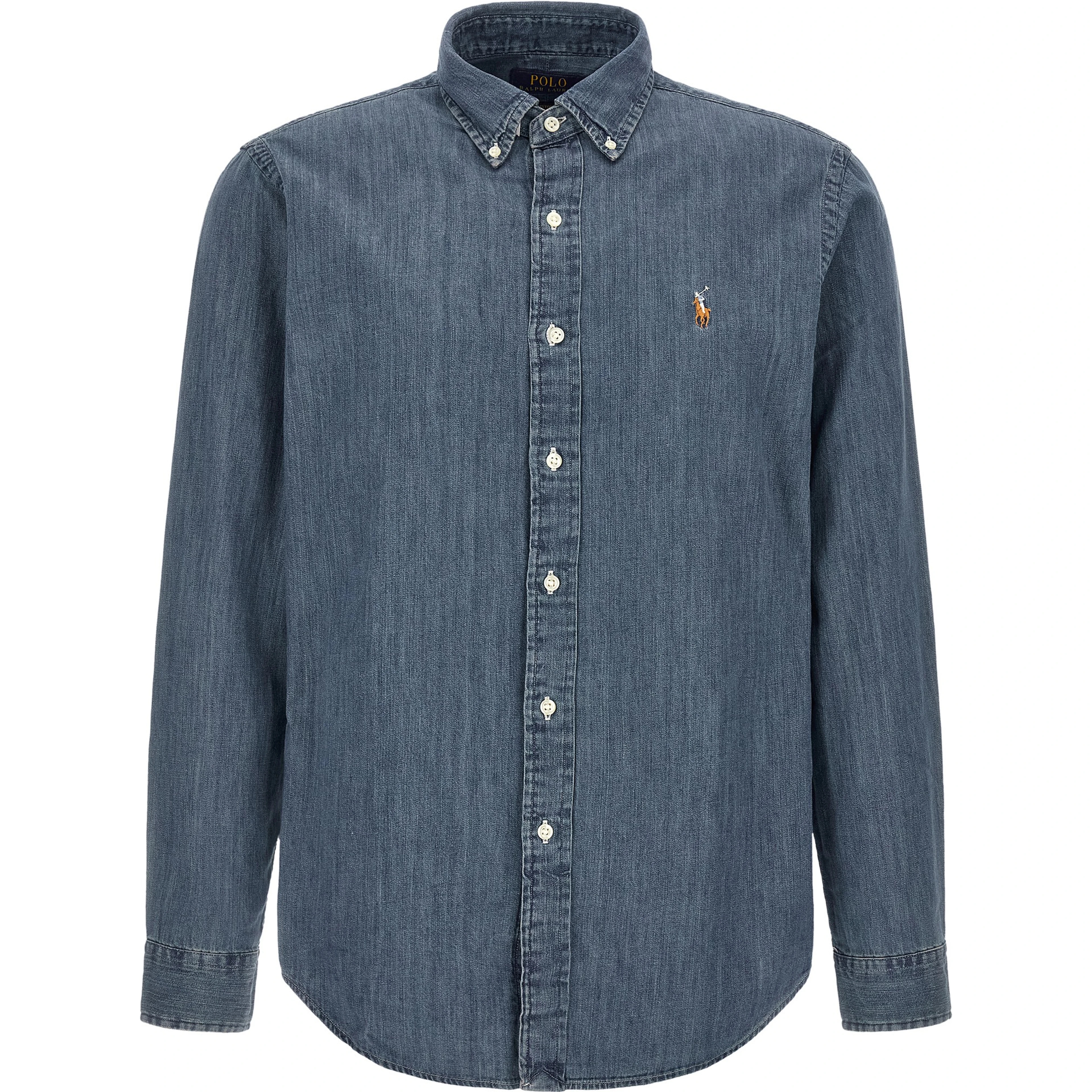 Blue Cotton Blouse