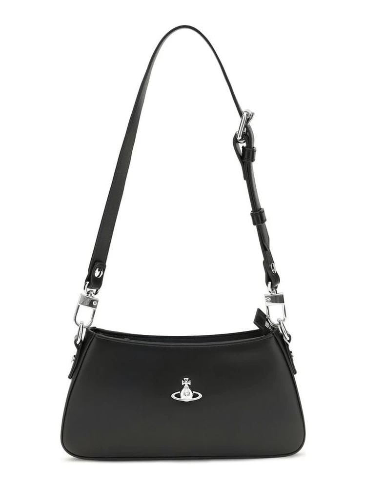 Black Calf Leather Bos Taurus Shoulder Bag