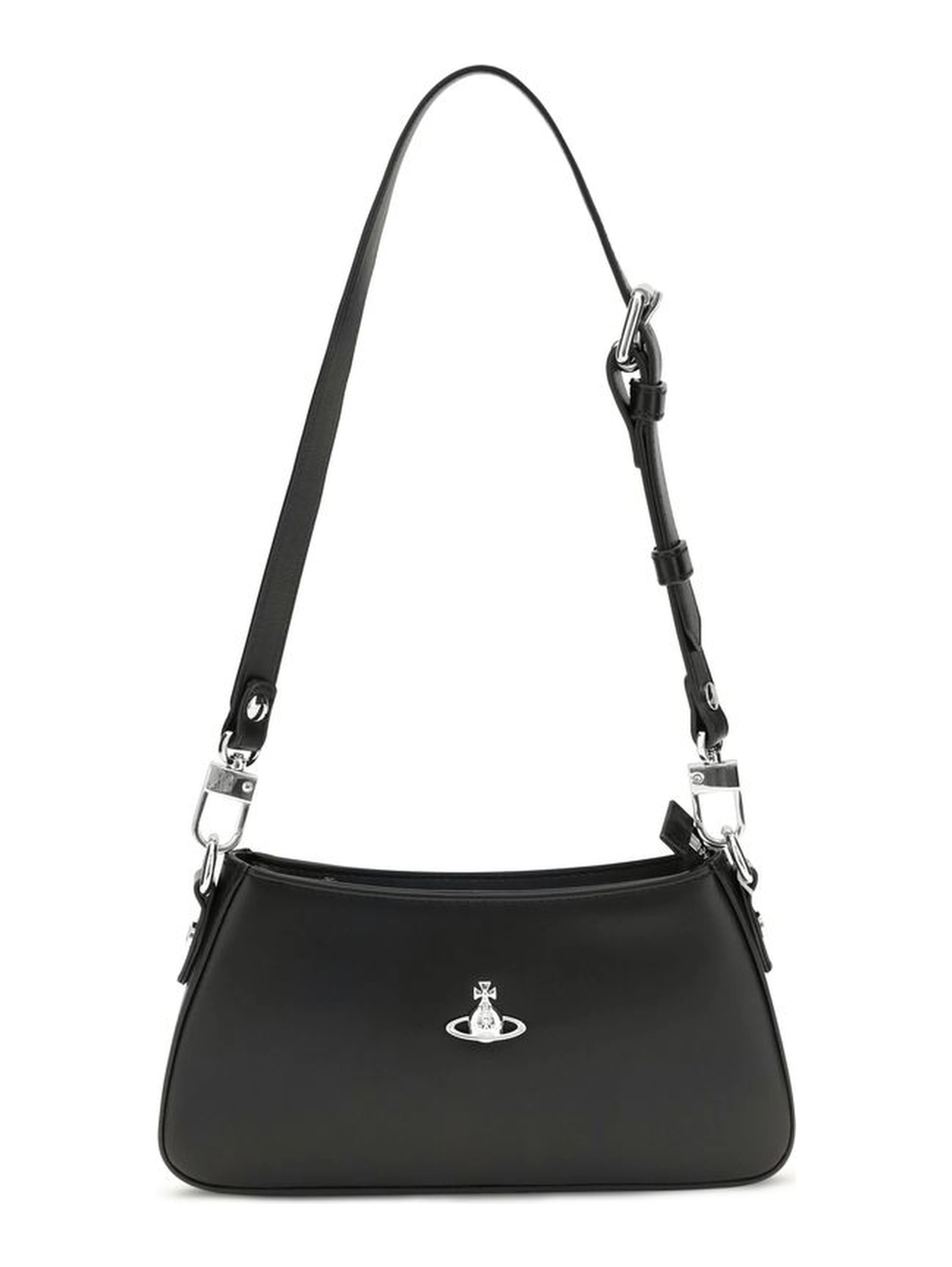 Black Calf Leather Bos Taurus Shoulder Bag
