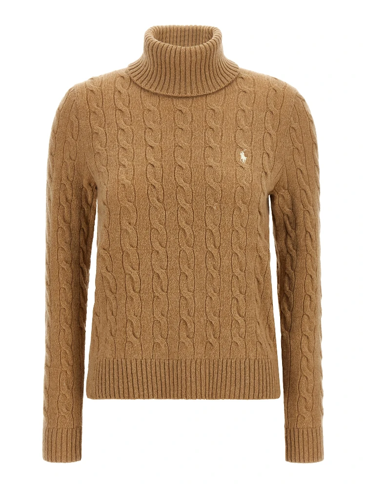 Beige Wool Cardigan