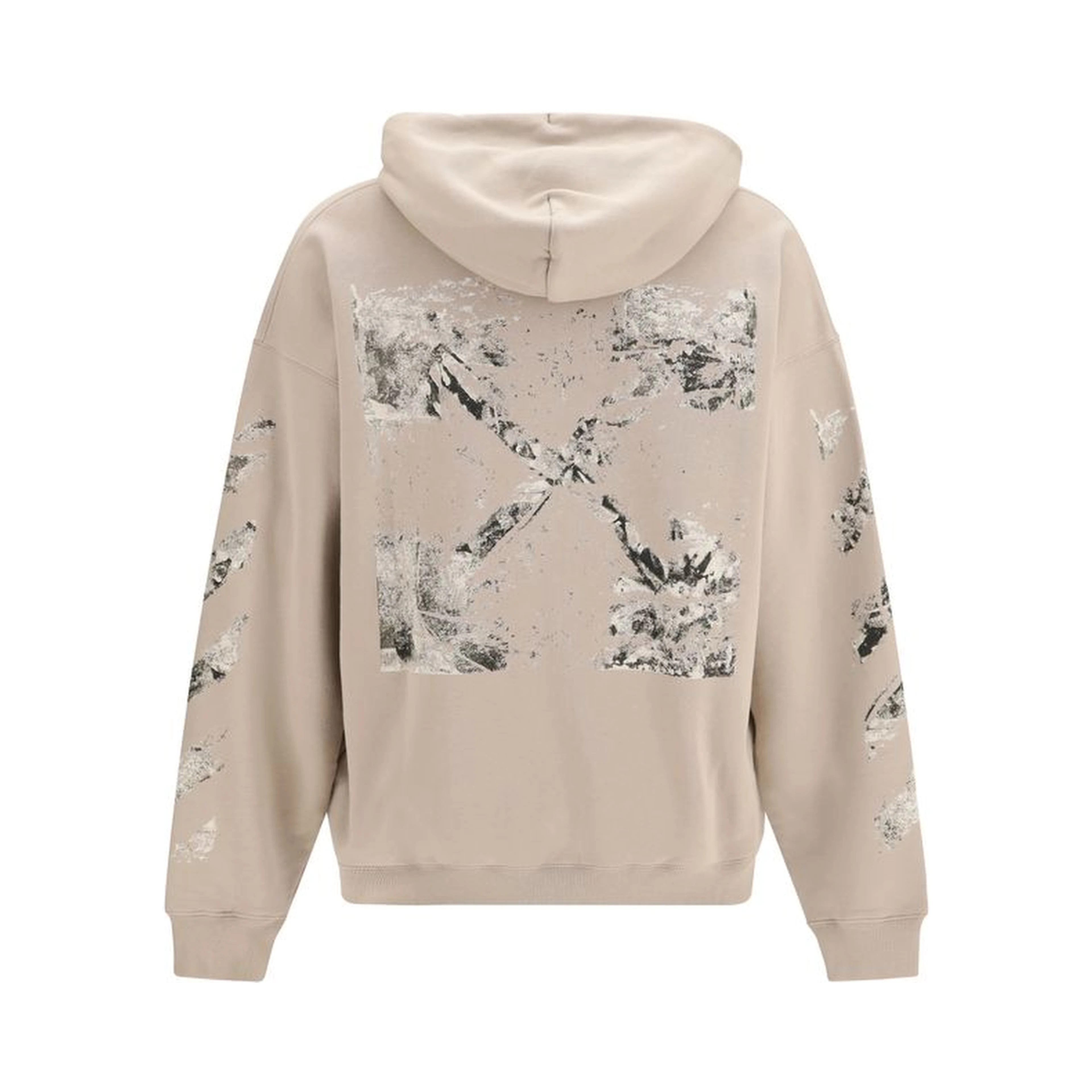 Beige Cotton Sweatshirt