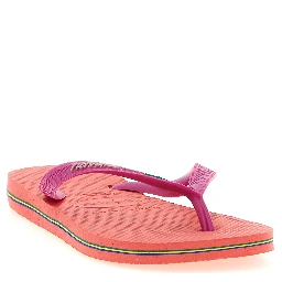 Fuchsia Rubber Slides
