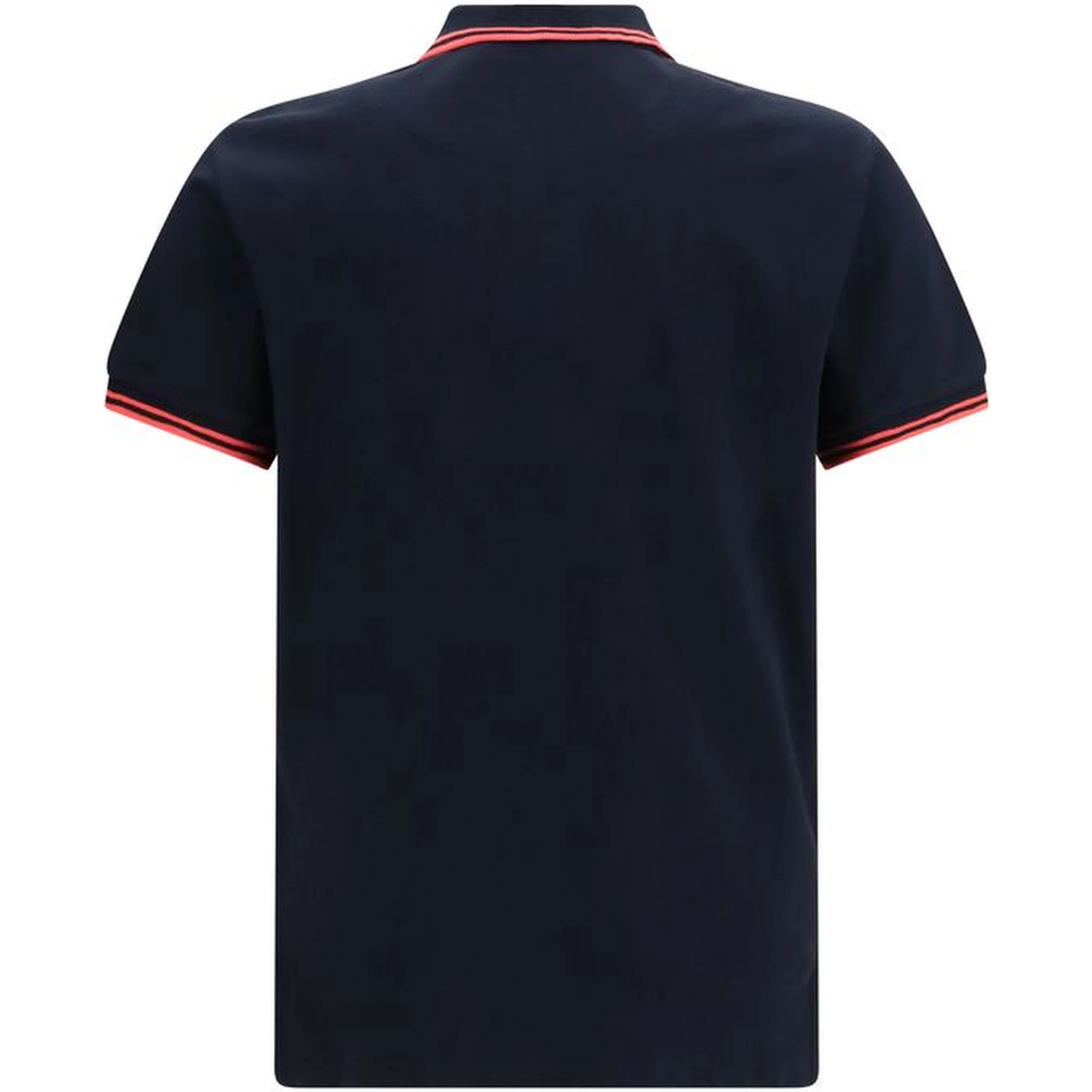 Blue Cotton Polo Shirt