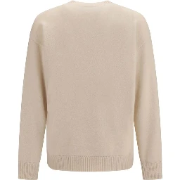 Beige Cashmere Sweatshirt