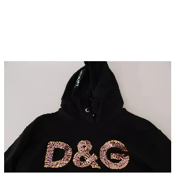 DG Sequined Hooded Pullover Sweater