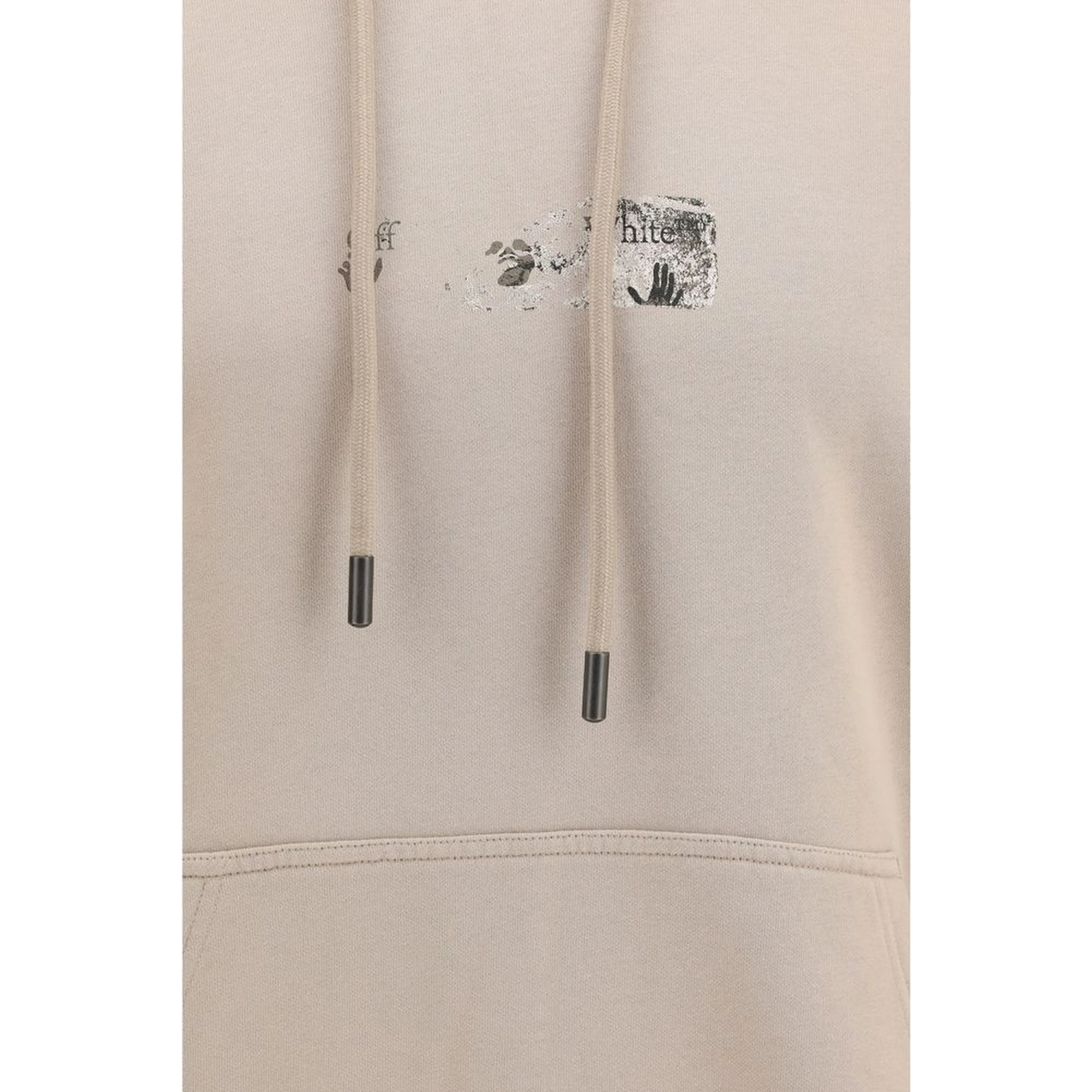Beige Cotton Sweatshirt