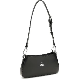 Black Calf Leather Bos Taurus Shoulder Bag