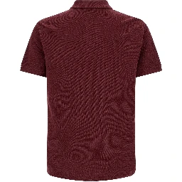 Bordeaux Cotton Polo Shirt