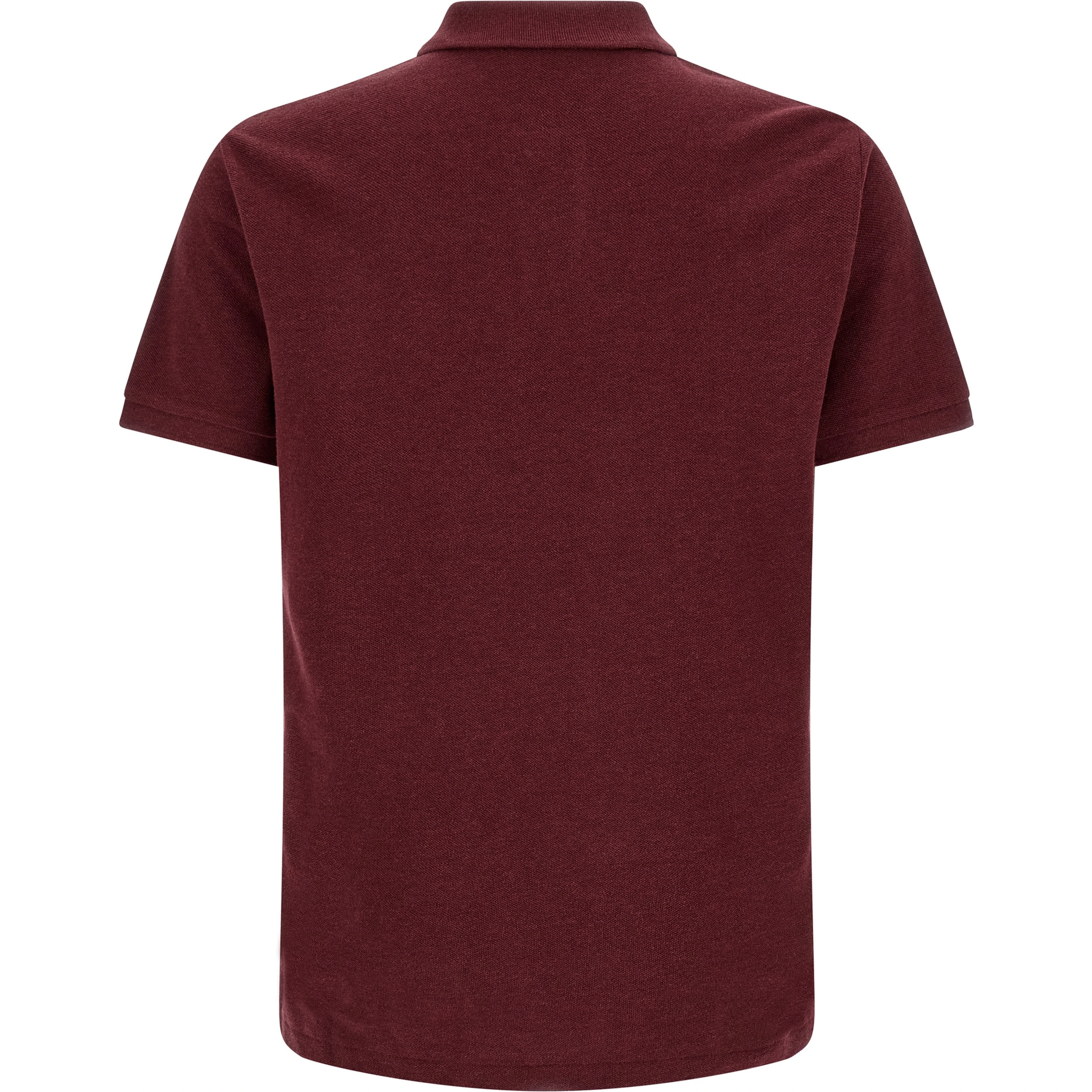 Bordeaux Cotton Polo Shirt