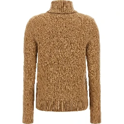 Beige Wool Cardigan
