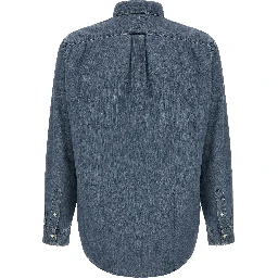 Blue Cotton Blouse