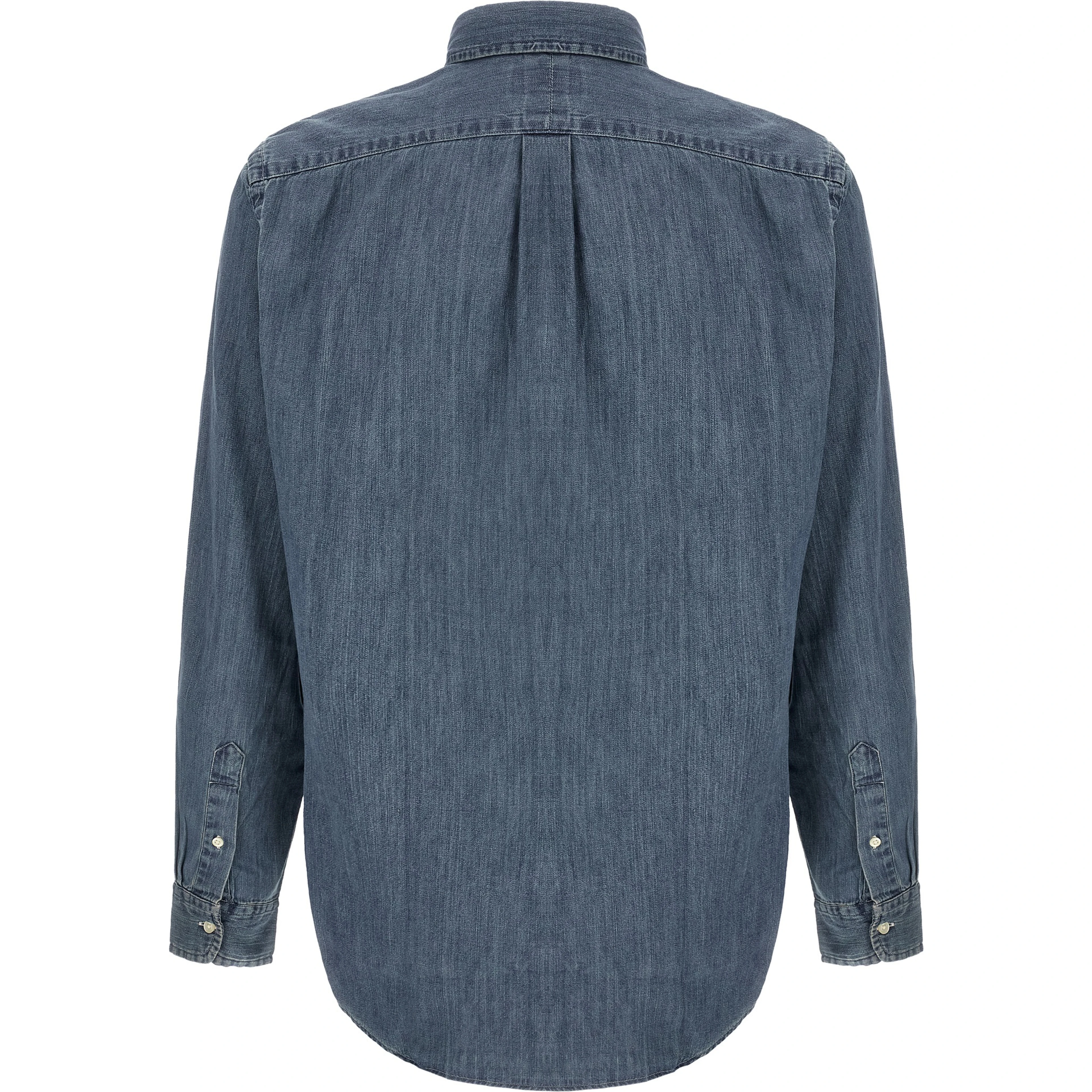 Blue Cotton Blouse