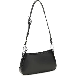 Black Calf Leather Bos Taurus Shoulder Bag