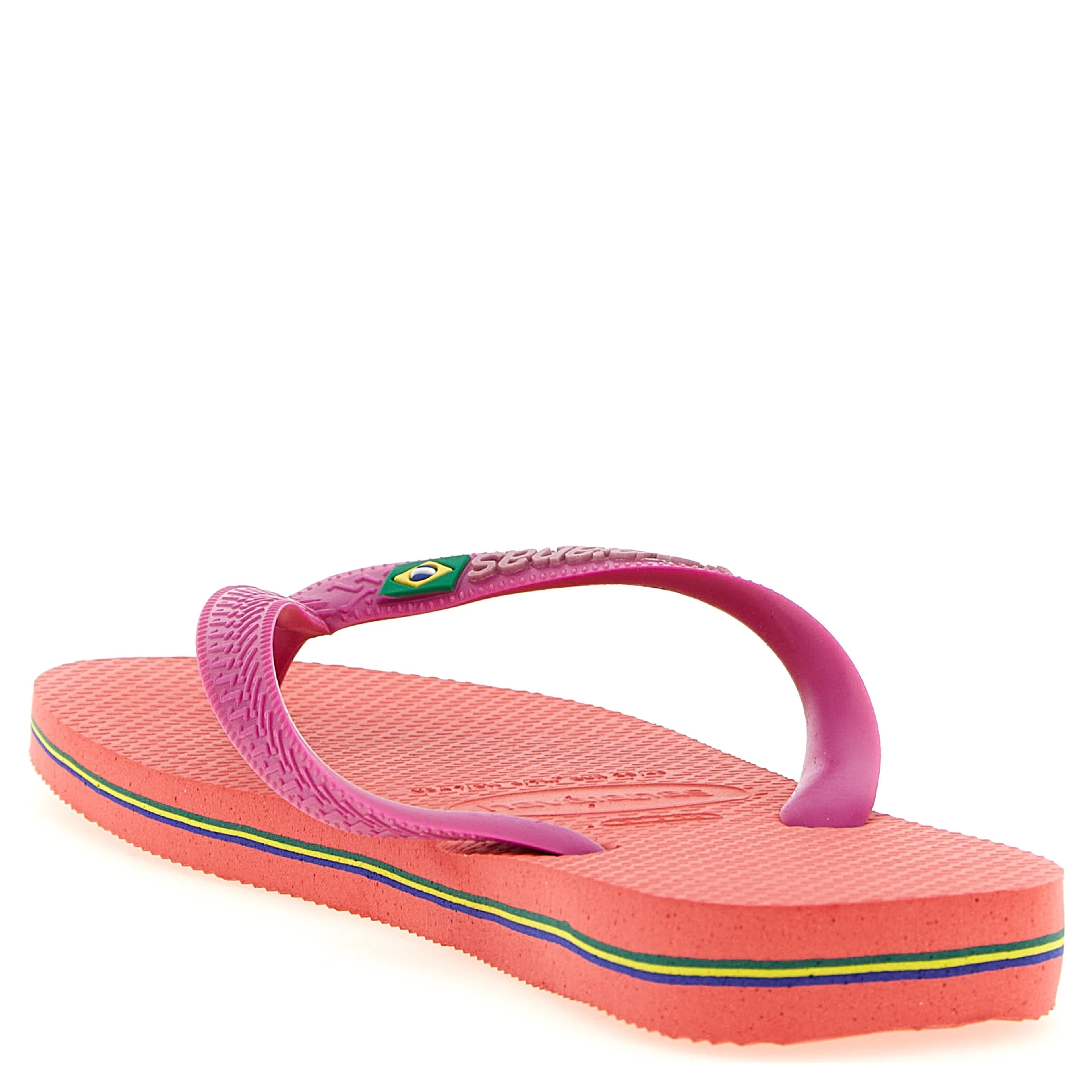 Fuchsia Rubber Slides