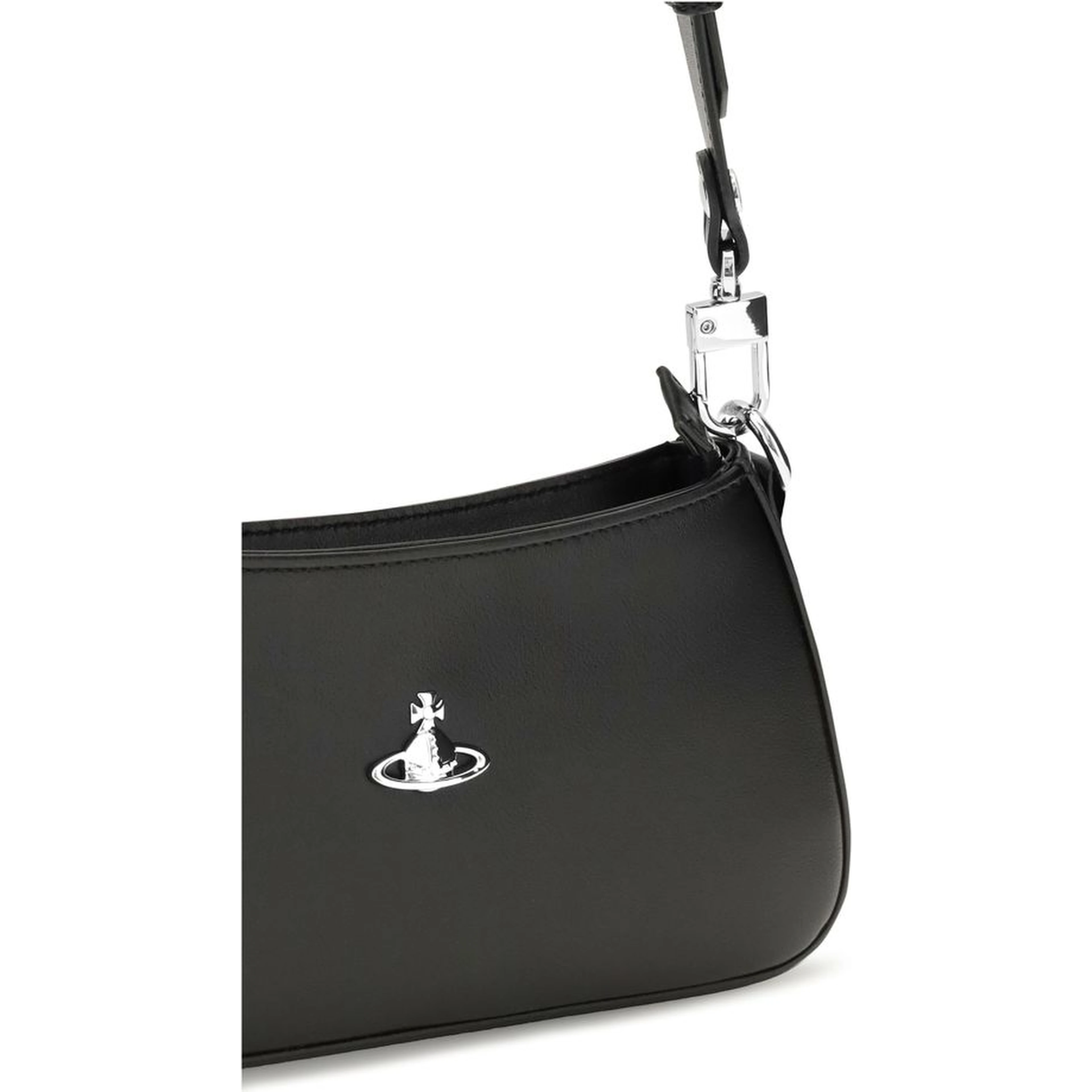 Black Calf Leather Bos Taurus Shoulder Bag