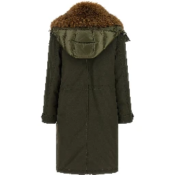 Bicolor Polyamide Parka