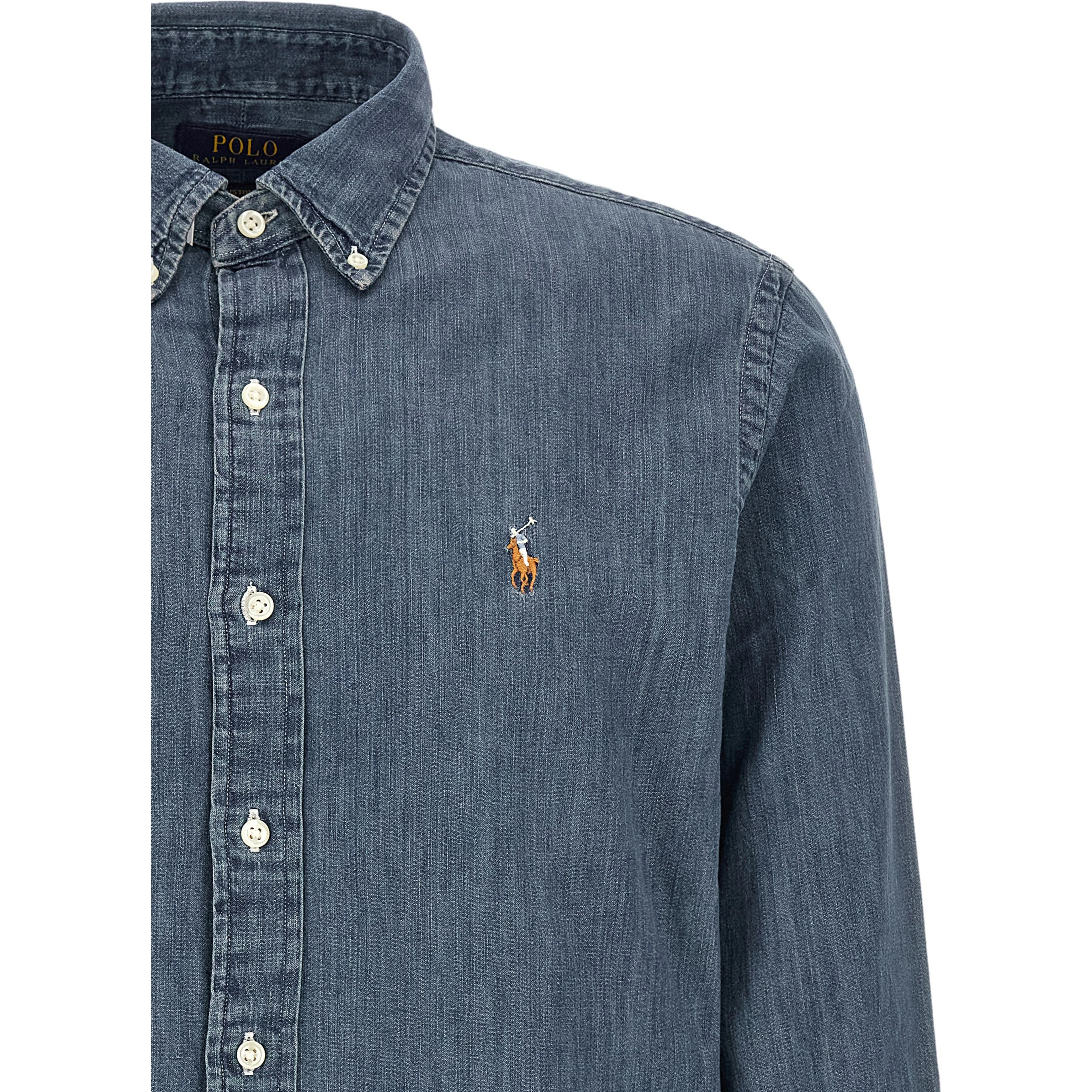 Blue Cotton Blouse