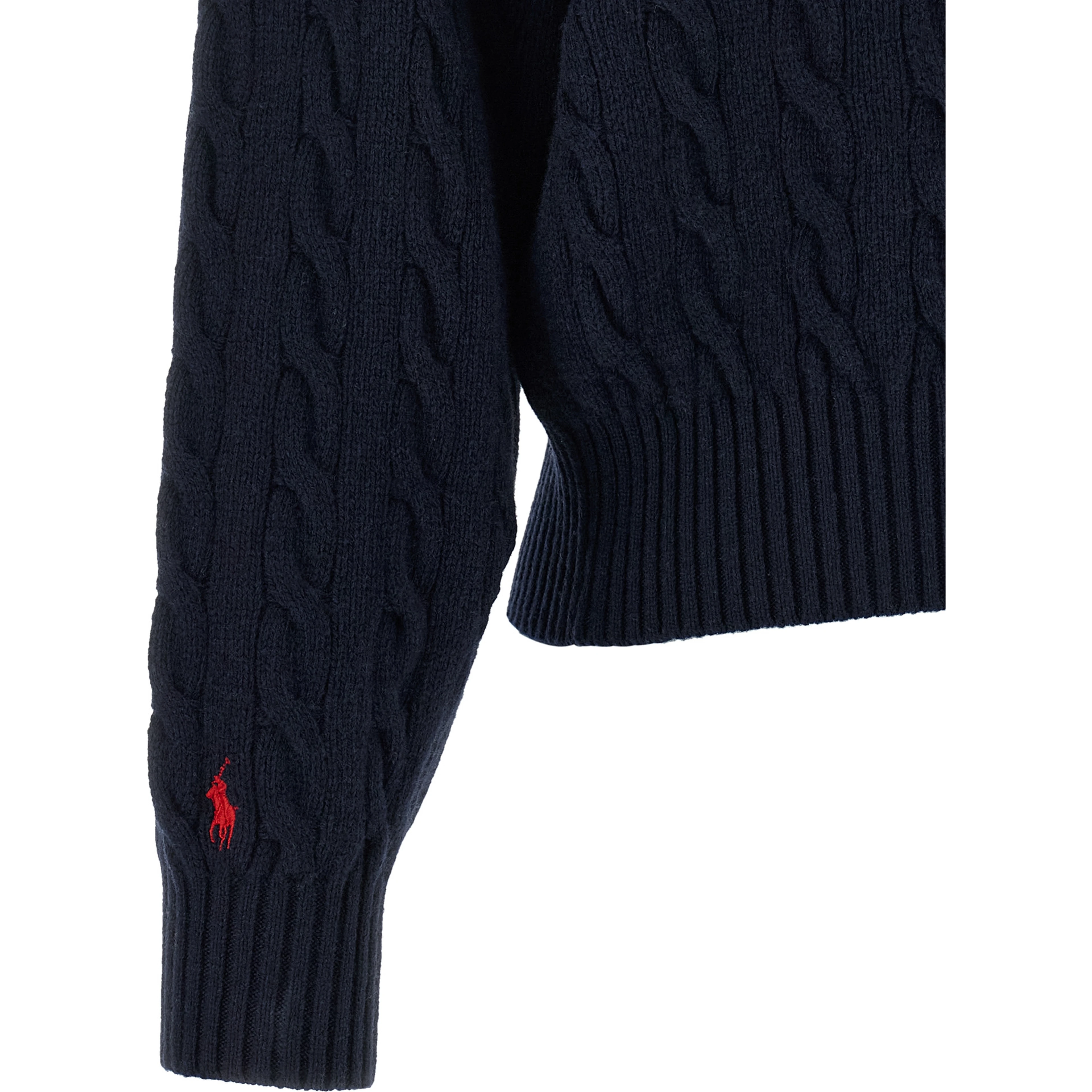 Blue Wool Cardigan