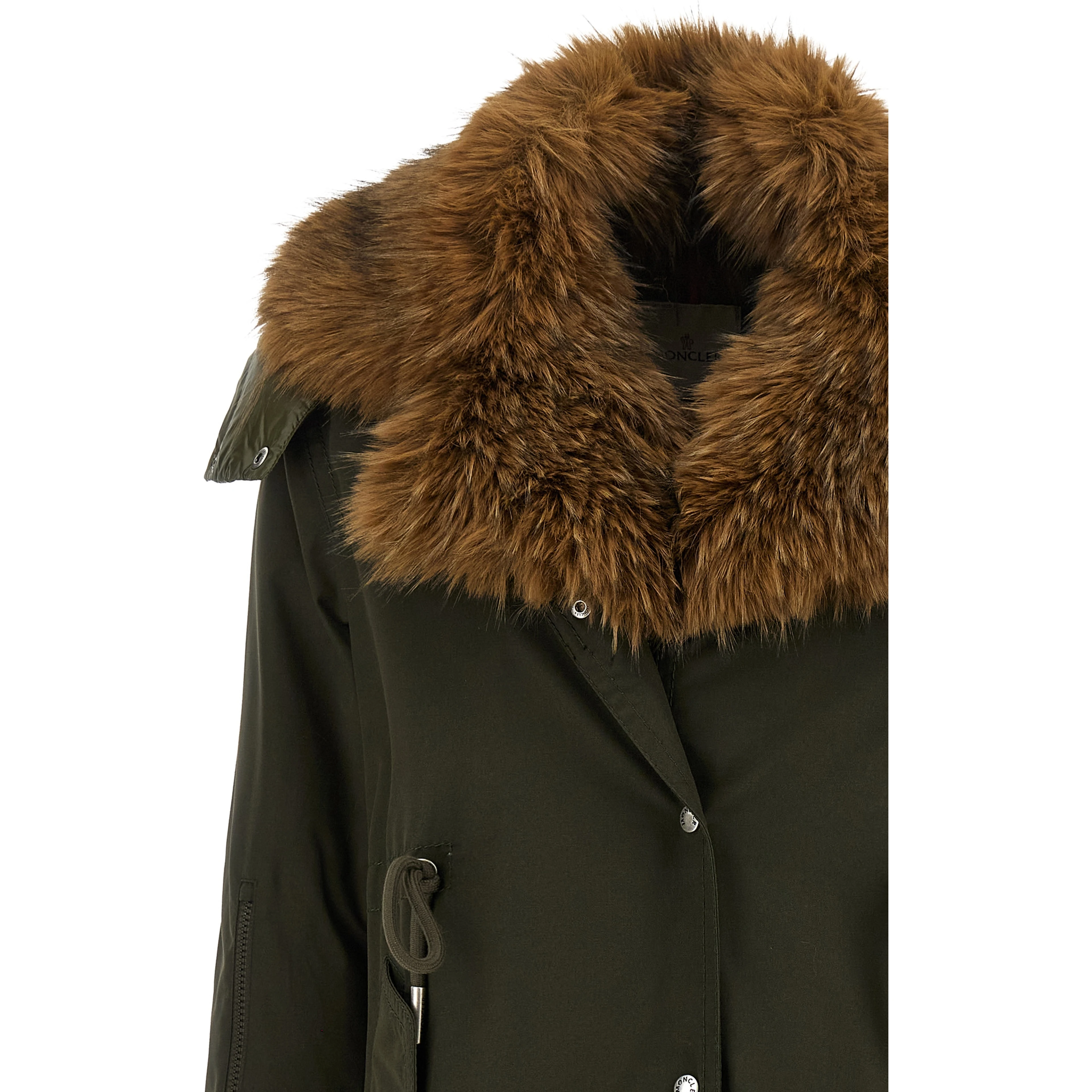 Bicolor Polyamide Parka