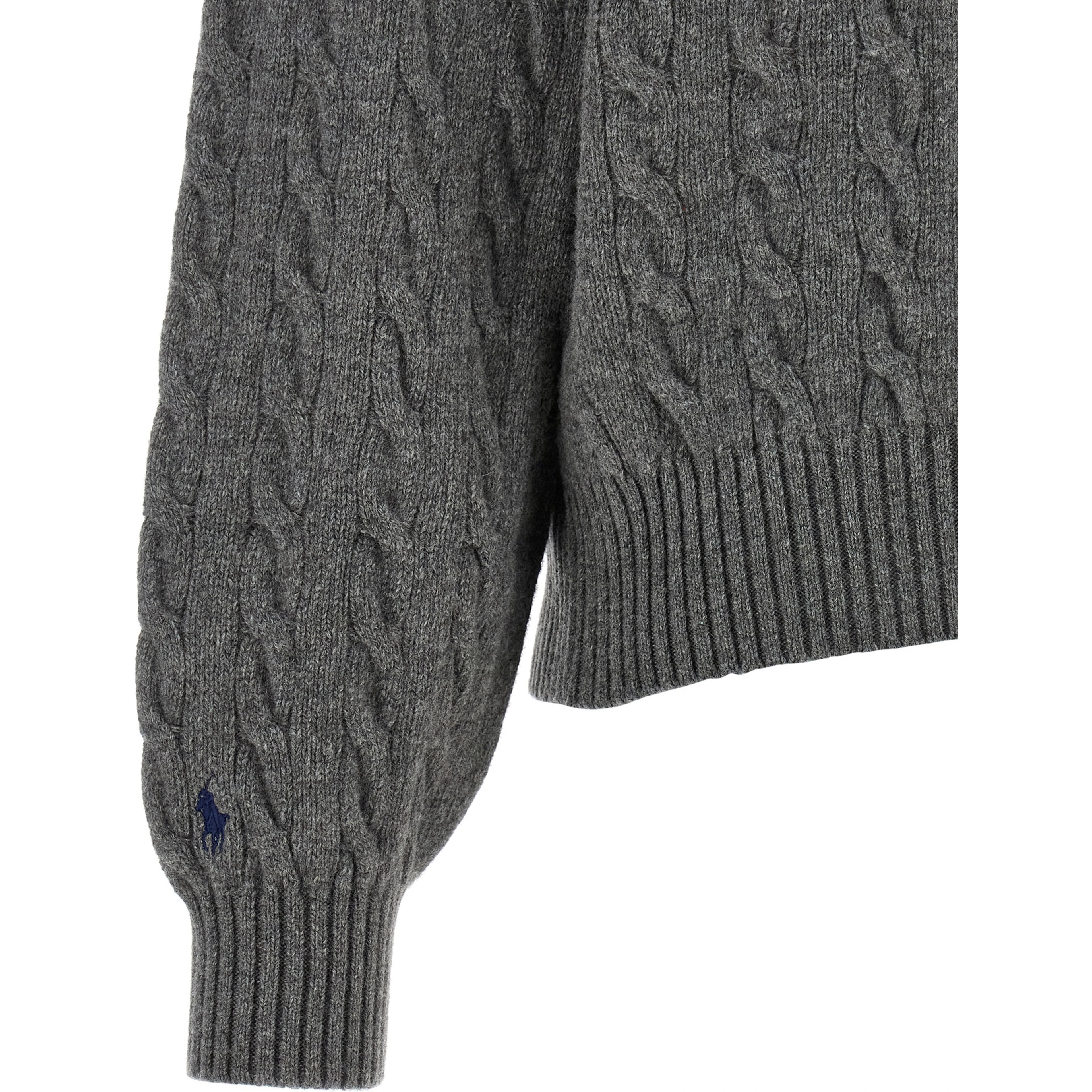 Gray Wool Cardigan