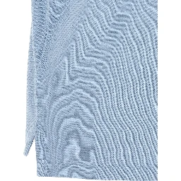 Blue Cotton Polo Shirt