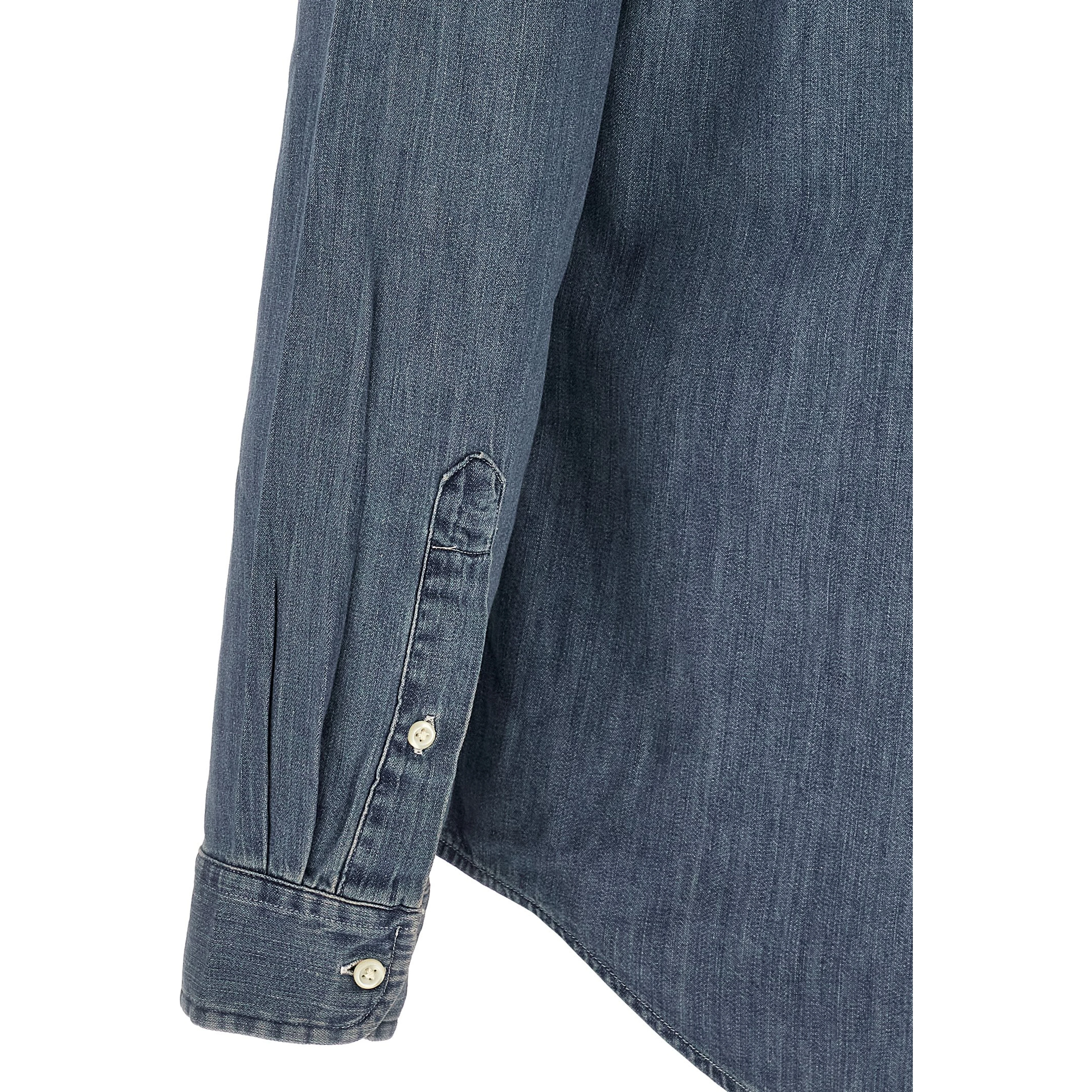 Blue Cotton Blouse