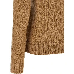 Beige Wool Cardigan