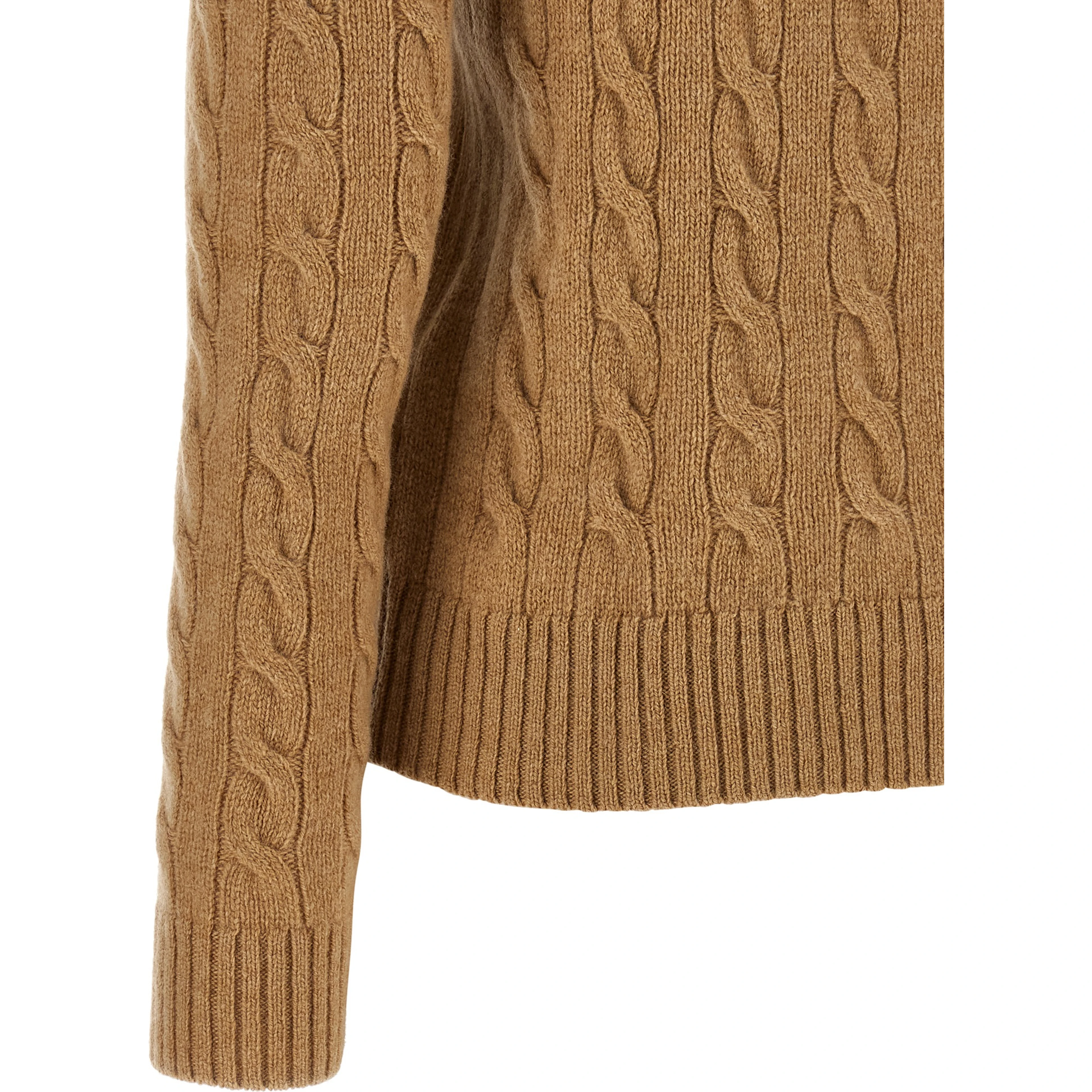 Beige Wool Cardigan