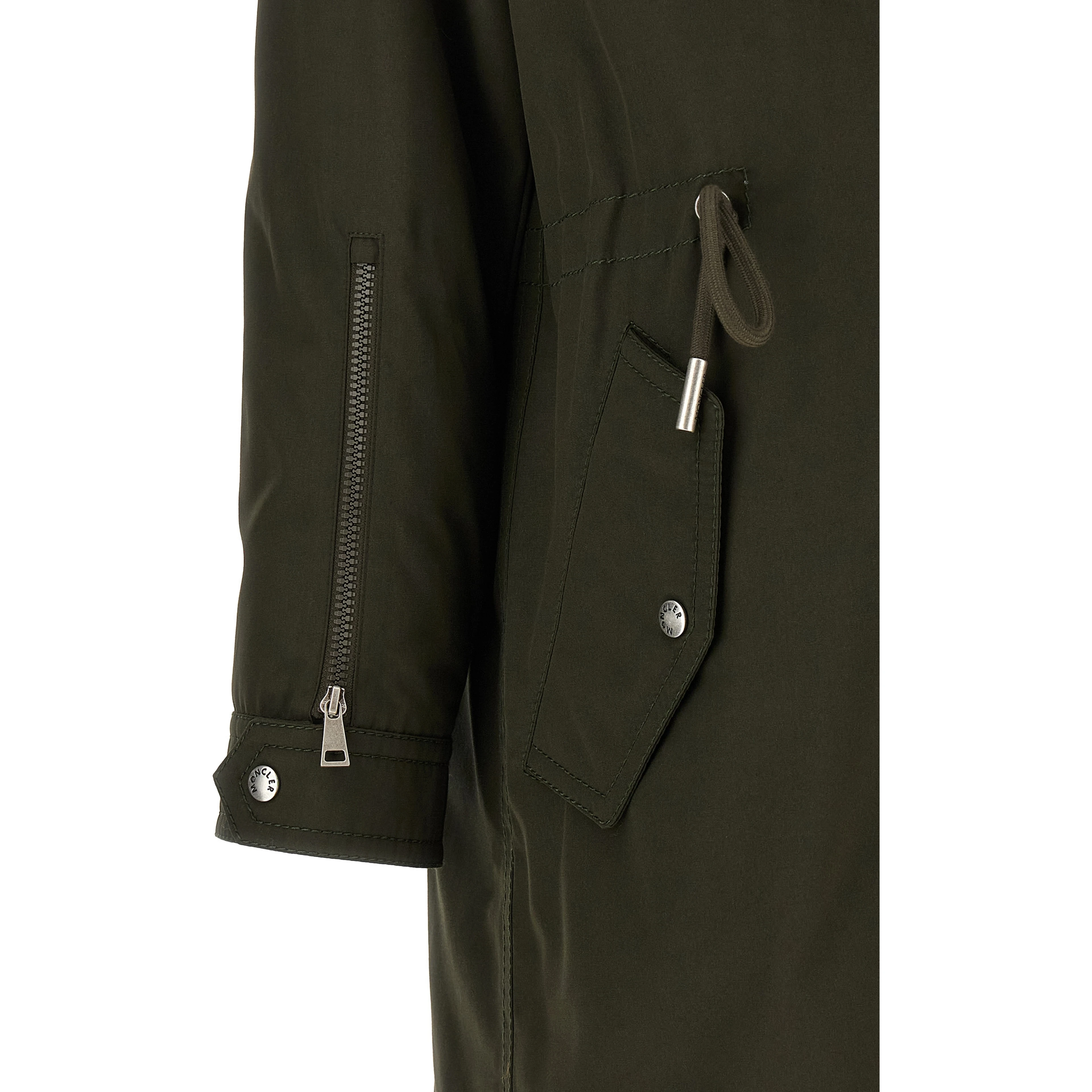 Bicolor Polyamide Parka