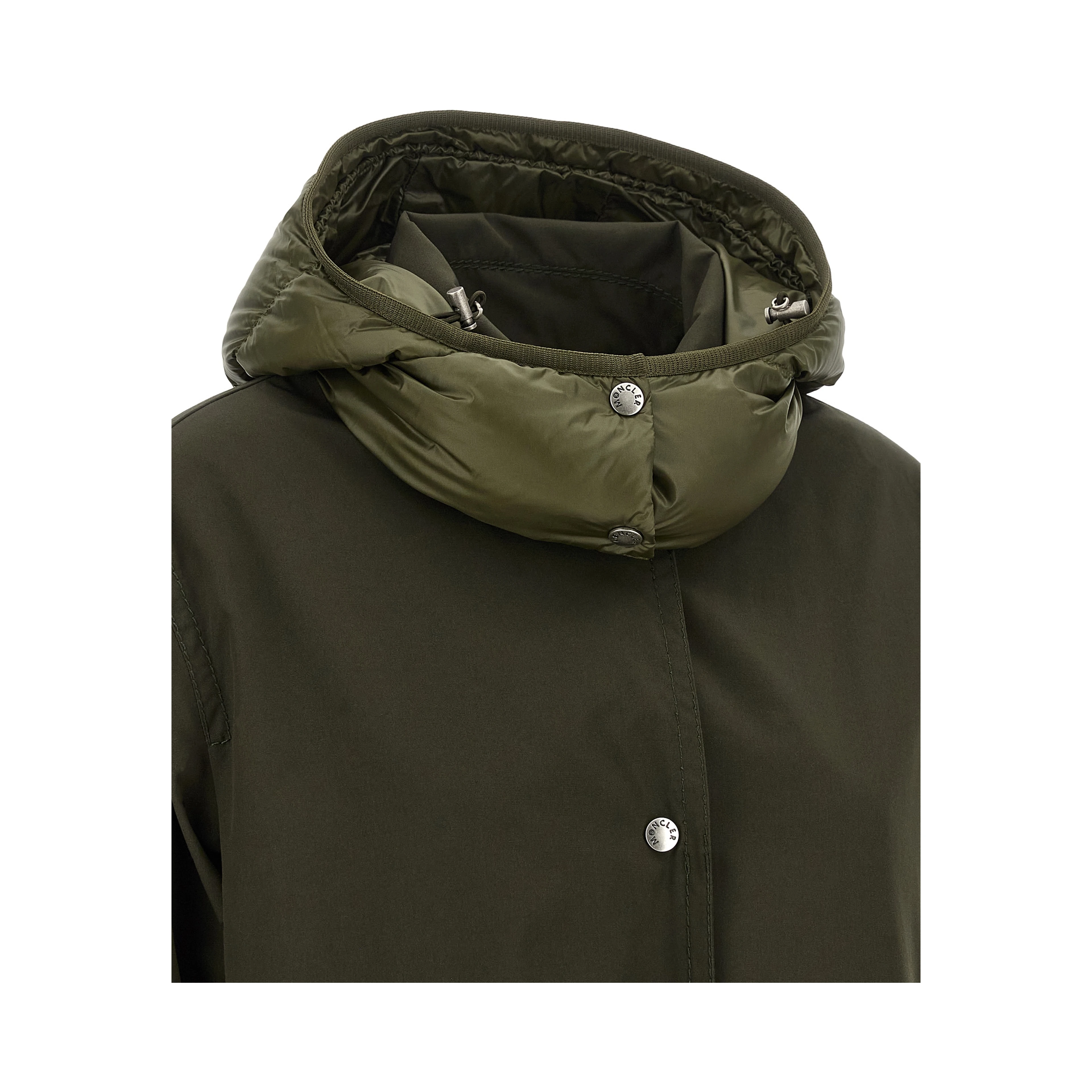Bicolor Polyamide Parka