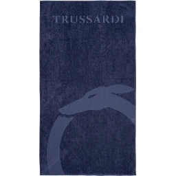 Blue Cotton Men's Beach Towel