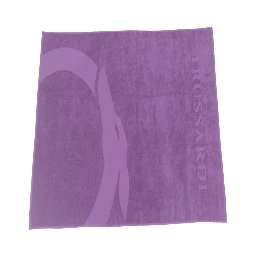 Purple Cotton Men Swim Towel