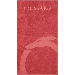 Red Cotton Men Swim Towel