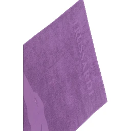 Purple Cotton Men Swim Towel