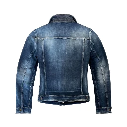 Blue Cotton Men's Denim Jacket
