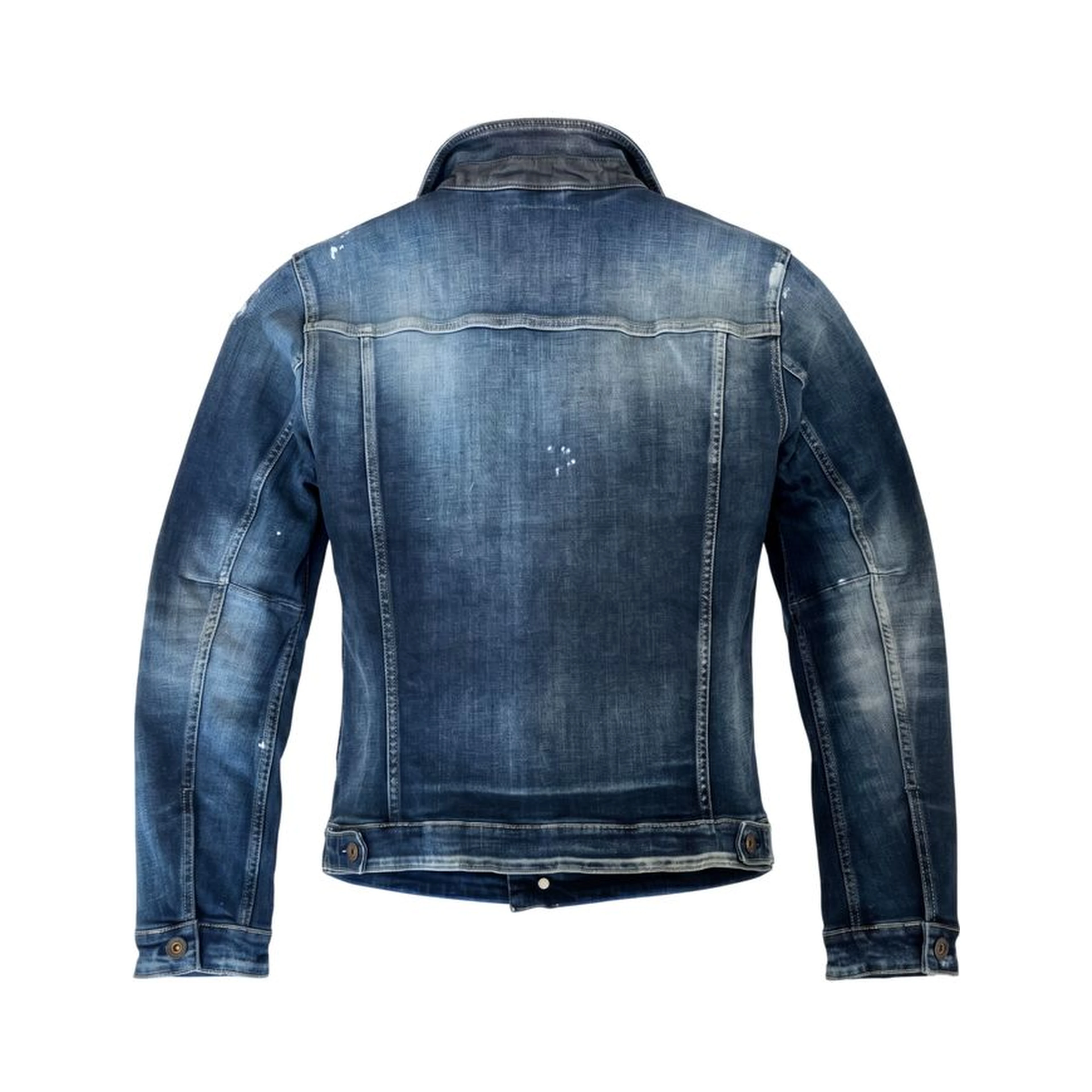 Blue Cotton Men's Denim Jacket