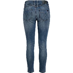 Blue Cotton Women's Jean