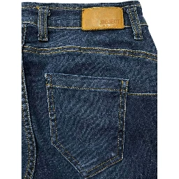 Blue Cotton Women's Jeans